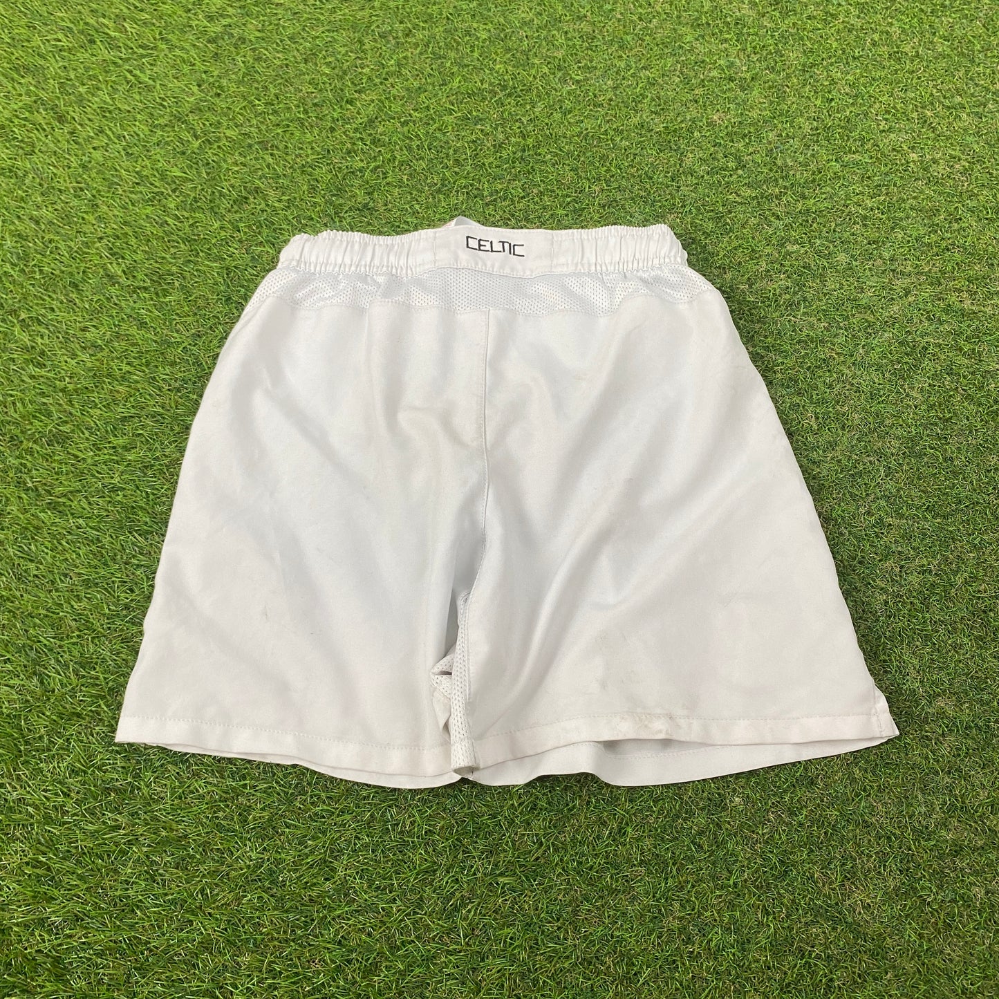 00s Nike Celtic Football Shorts White Small