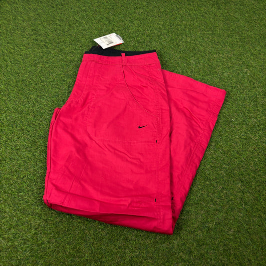 00s Nike Baggy Joggers Pink Large