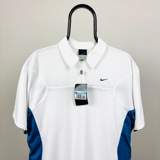 00s Nike Tennis T-Shirt White Medium