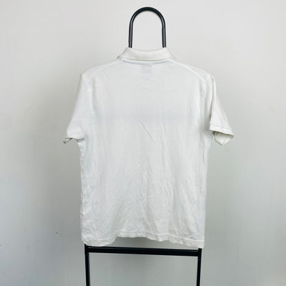 00s Nike Polo Shirt T-Shirt White Medium