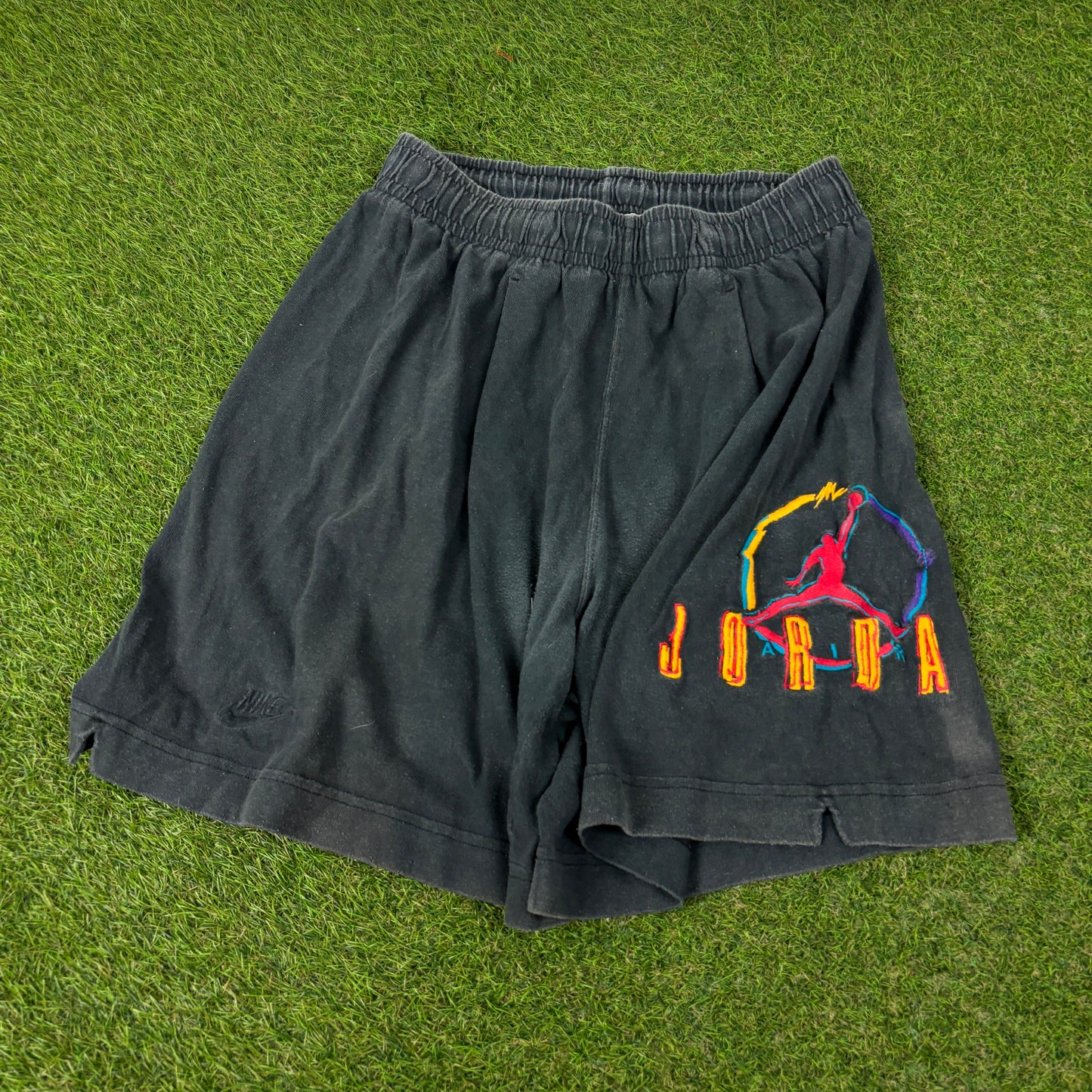 90s Nike Jordan Cotton Shorts Black XL