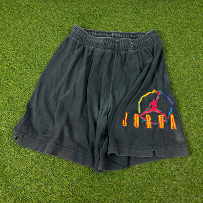 90s Nike Jordan Cotton Shorts Black XL