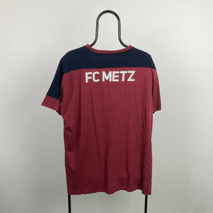 Retro Kappa FC Metz Football T-Shirt Red XXL