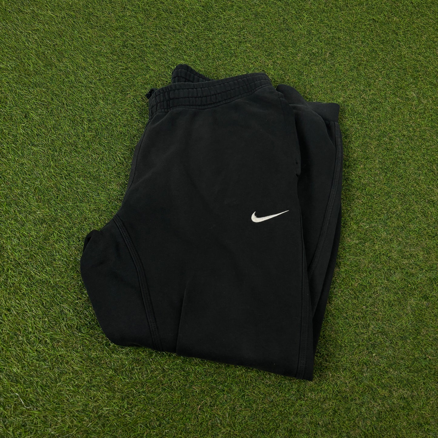 00s Nike Cotton Joggers Black Medium