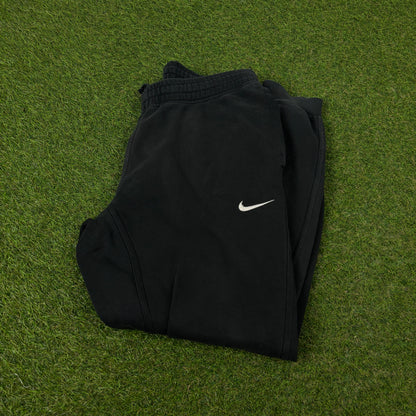 00s Nike Cotton Joggers Black Medium