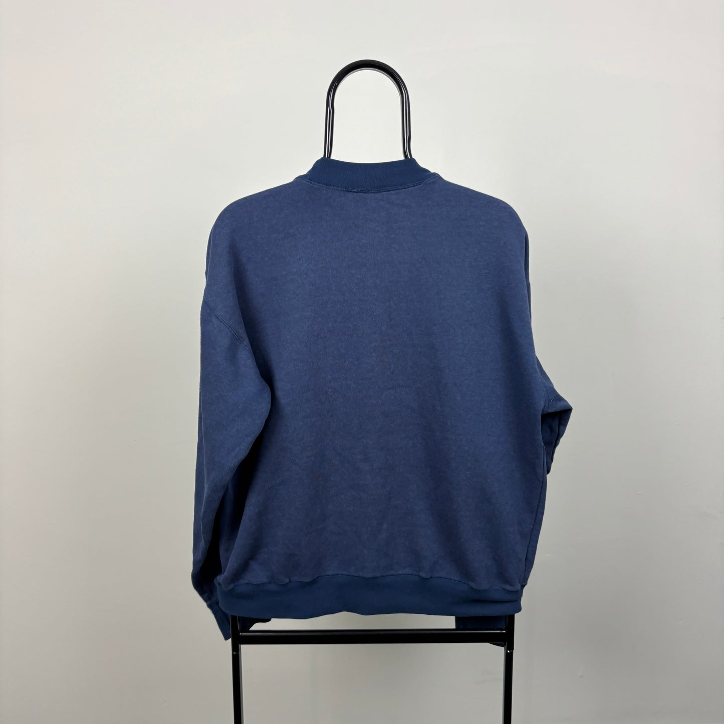 00s Nike Piping Sweatshirt Blue Large