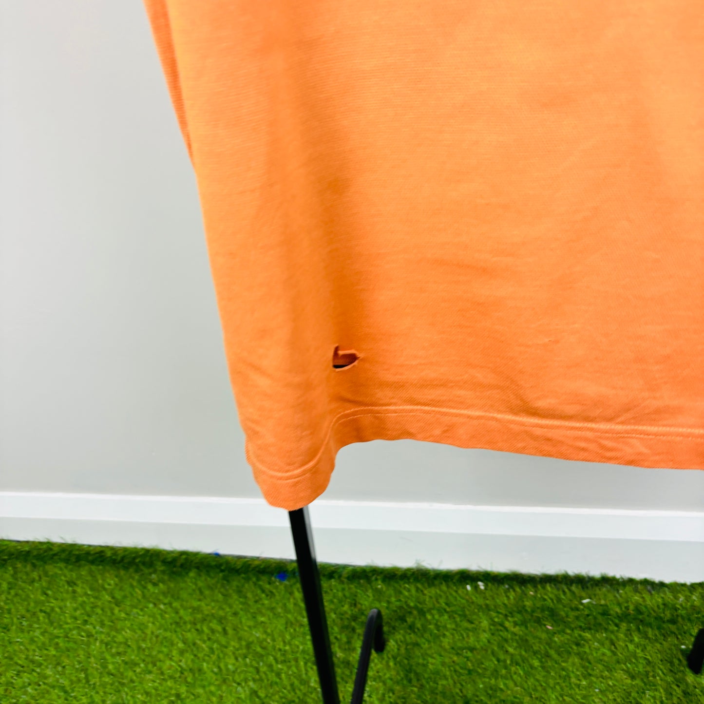 00s Nike Golf Polo Shirt T-Shirt Orange Large