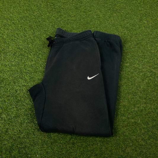 00s Nike Wide Leg Cotton Joggers Black Medium