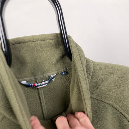 00s Berghaus Fleece Sweatshirt Green Large