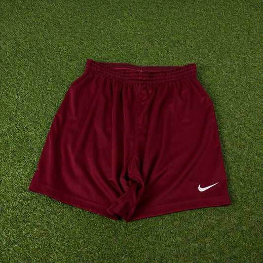 00s Nike Football Shorts Red Large