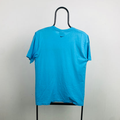 00s Nike Swirl T-Shirt Blue Small