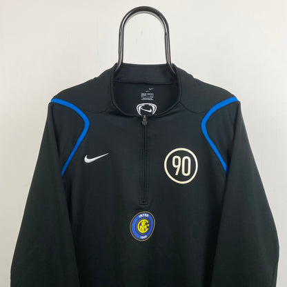 00s Nike Inter Milan Sweatshirt Black XXL