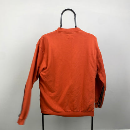 90s Fila Sweatshirt Orange Medium