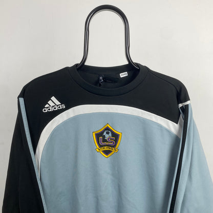 00s Adidas Vikings MLS Sweatshirt Grey Large