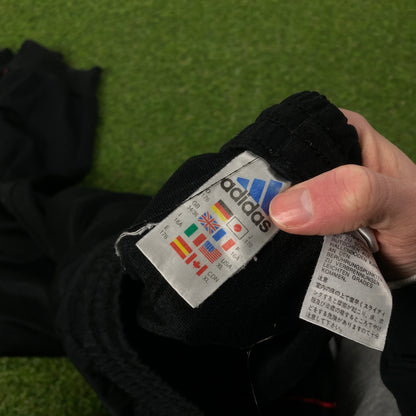 90s Adidas Piping Joggers Black XL