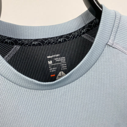 00s Nike ACG Cobweb T-Shirt Blue Medium