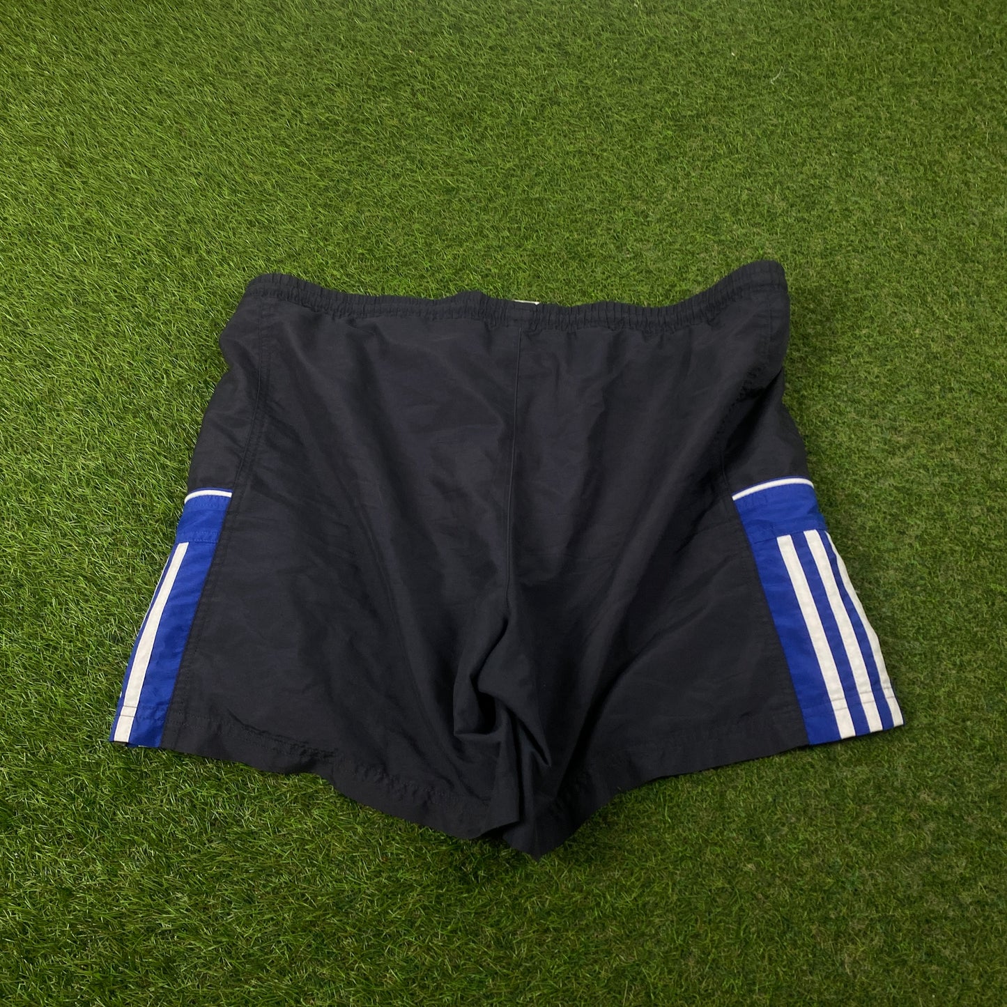 90s Adidas Shorts Blue Large