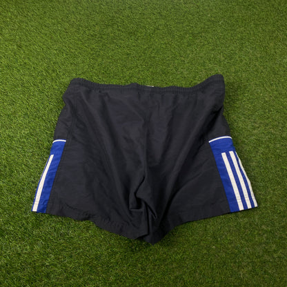 90s Adidas Shorts Blue Large