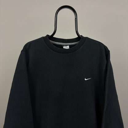 00s Nike Sweatshirt Black Large