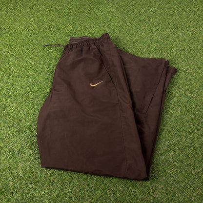 00s Nike Barcelona Joggers Brown Large
