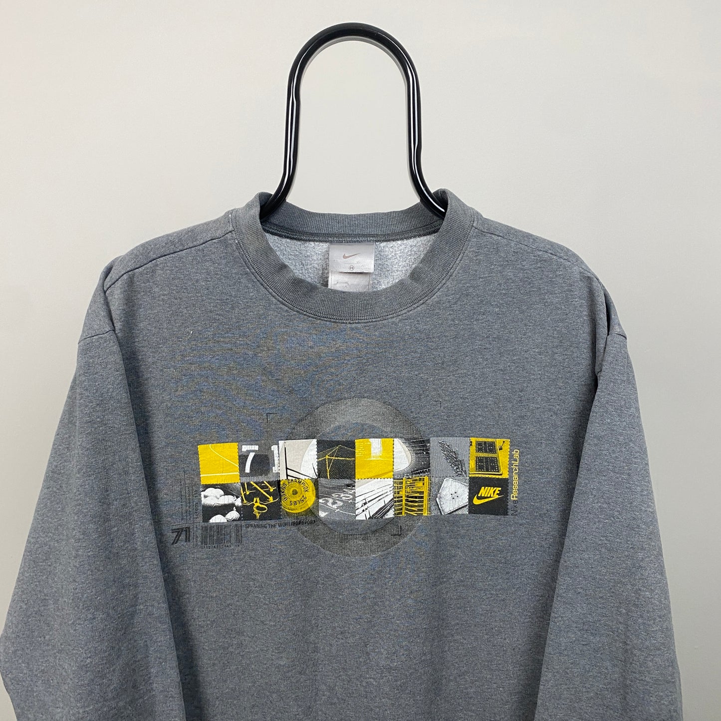 00s Nike Research Lab Sweatshirt Grey Medium
