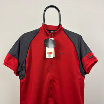 90s Nike Agassi Tennis T-Shirt Red Small