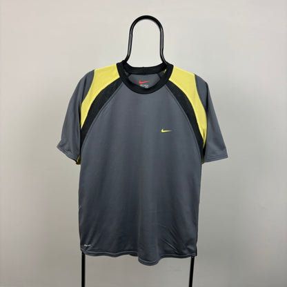 90s Nike Sports T-Shirt Grey Medium