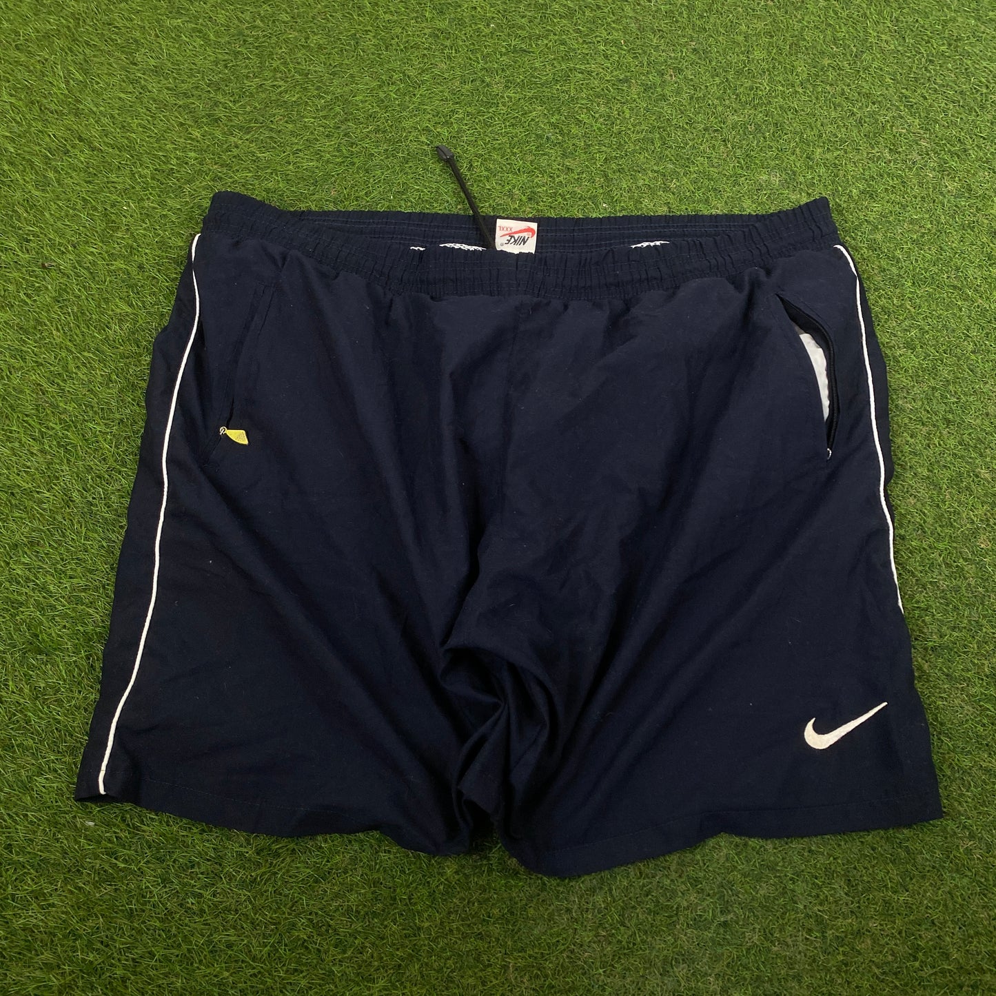 00s Nike Piping Shorts Blue XXL