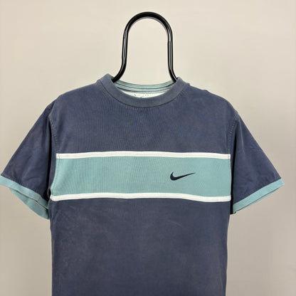 90s Nike T-Shirt Blue Small