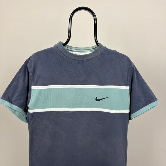 90s Nike T-Shirt Blue Small