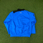 00s Nike T90 Windbreaker Jacket + Joggers Set Blue XS