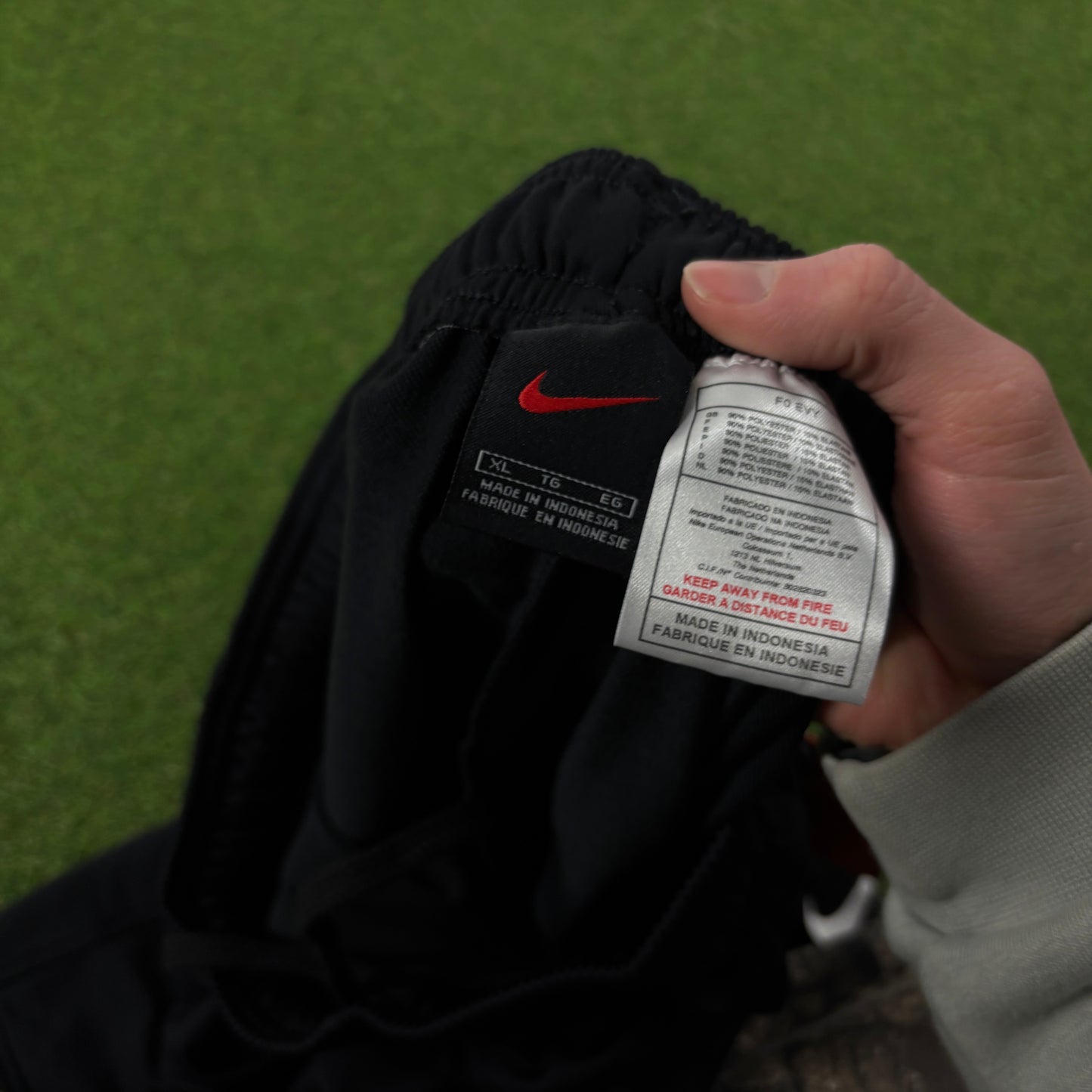 00s Nike Football Shorts Blue XL