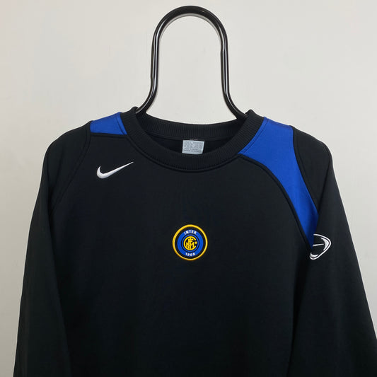 2004/05 Nike Inter Milan Sweatshirt Black XL