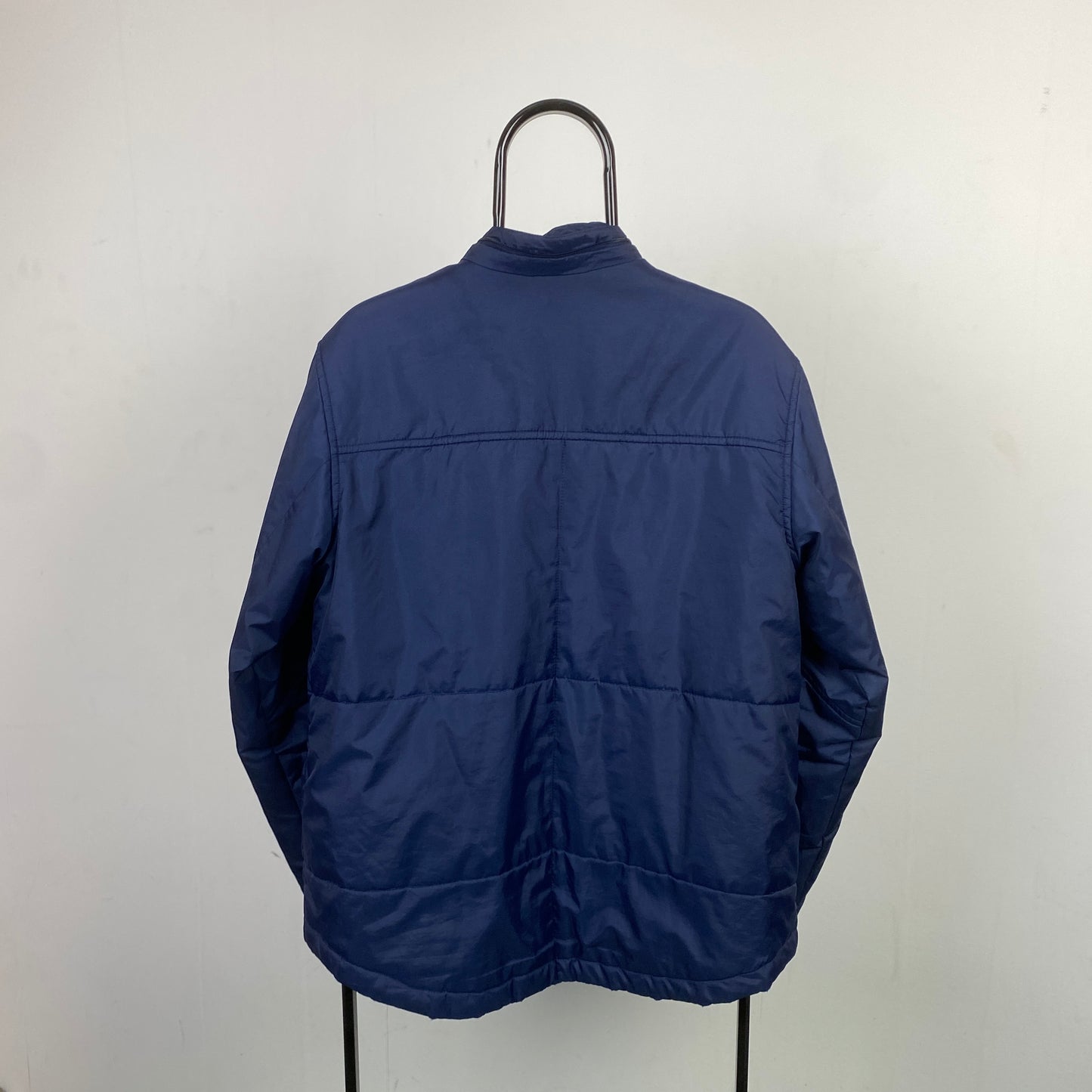 00s Nike Puffer Jacket Blue Large