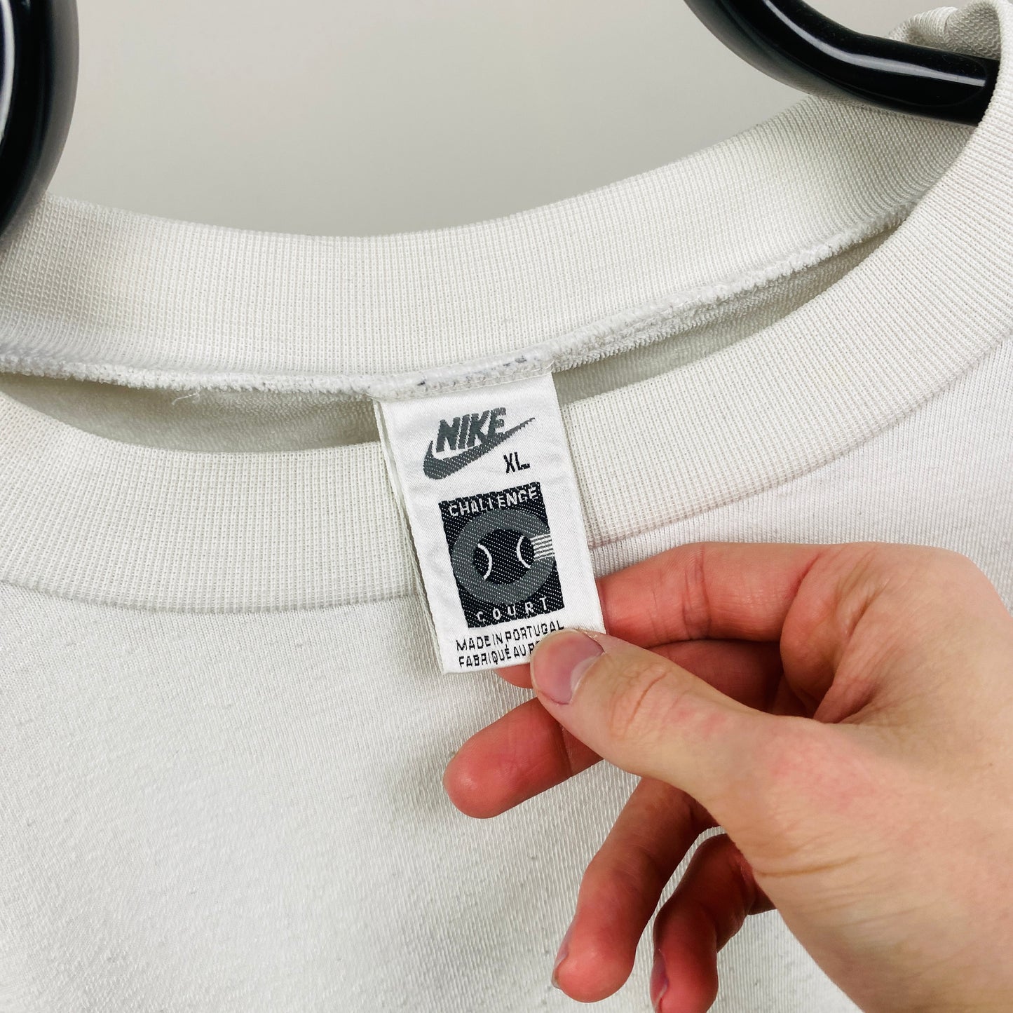 90s Nike Challenge Court Sweatshirt White XL