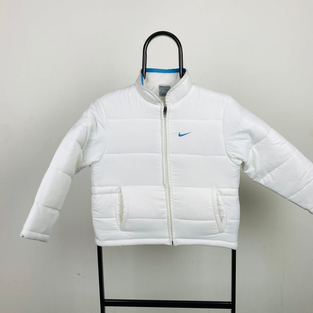 00s Nike Puffer Jacket White Women’s XS