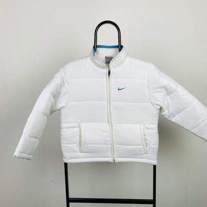 00s Nike Puffer Jacket White Women’s XS