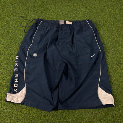00s Nike Shox Shorts Blue Large