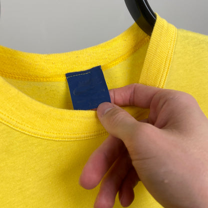 80s Nike T-Shirt Yellow XS