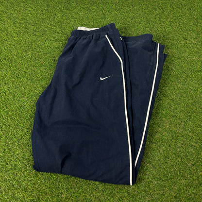 00s Nike Piping Joggers Blue Small