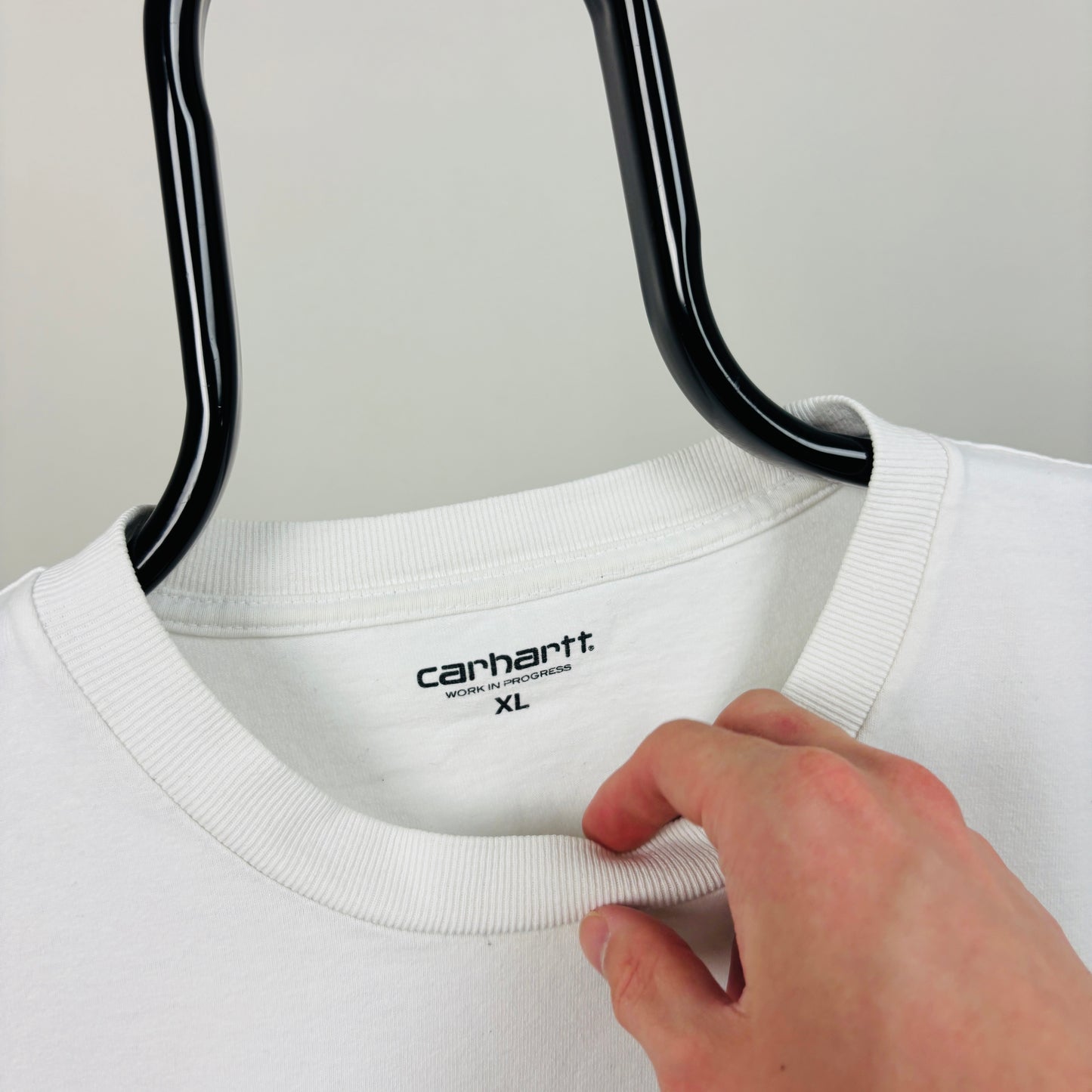 00s Carhartt Antleaf T-Shirt White XL