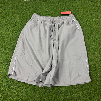 00s Nike Piping Shorts Grey XL