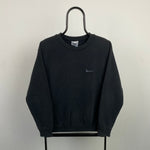 90s Nike Sweatshirt Black Small