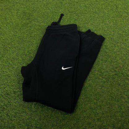 00s Nike Cotton Joggers Black Small