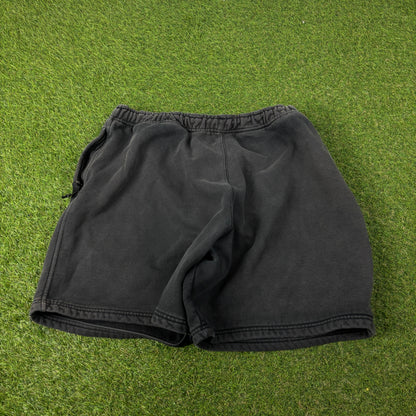 00s Nike Zip Pocket Cotton Shorts Black XL