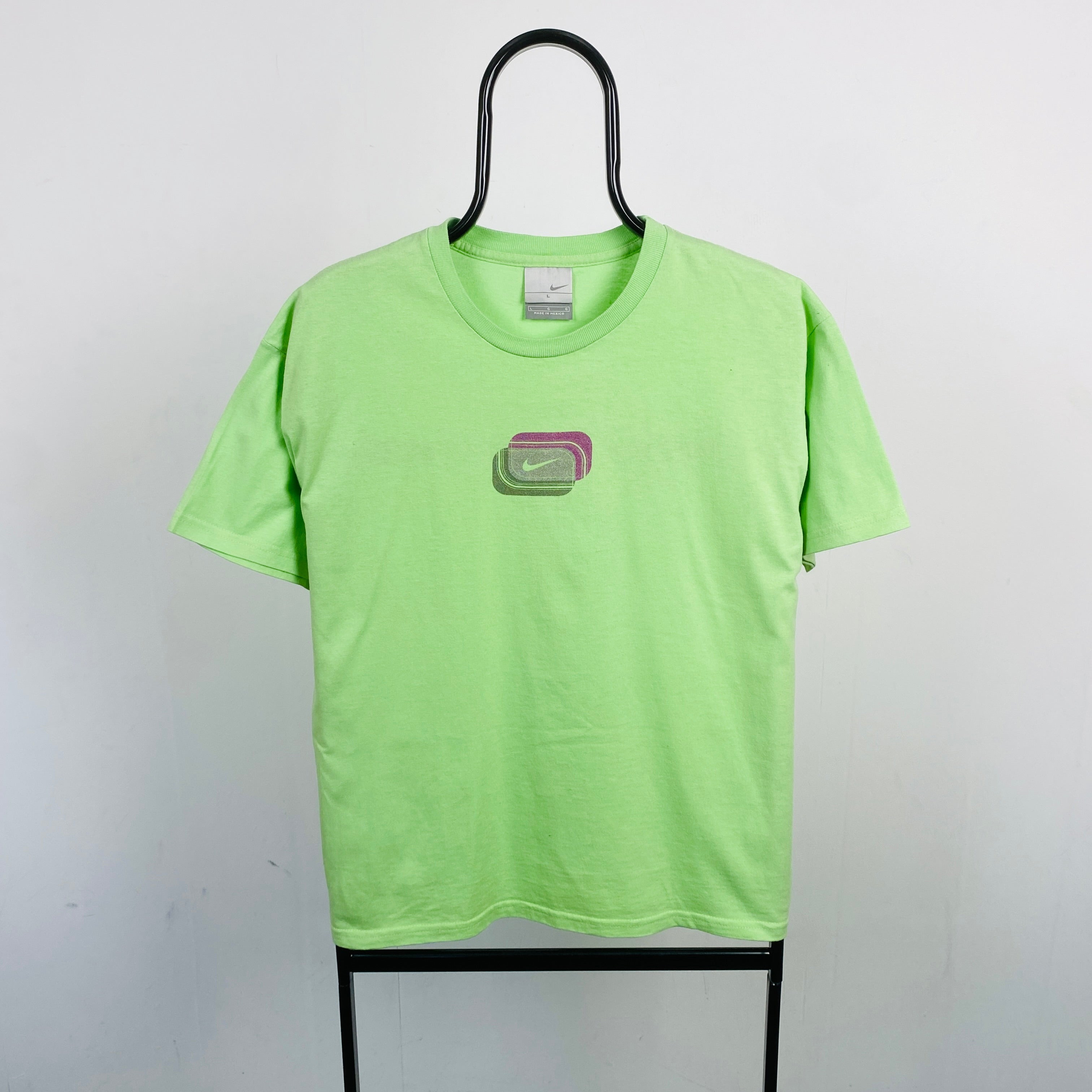 00s Nike T-Shirt Green Womens Large