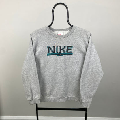 90s Nike Sweatshirt Grey Womens Large