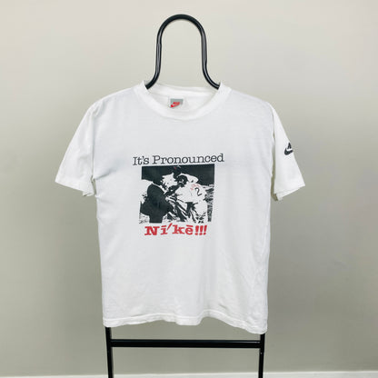 90s Nike Baseball T-Shirt White XS