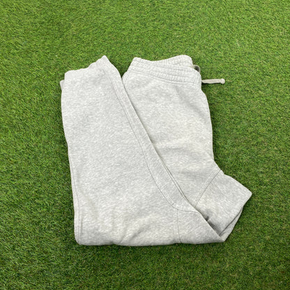 00s Nike Cotton Joggers Grey Medium