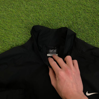 00s Nike Golf Waterproof Jacket + Joggers Set Black Medium
